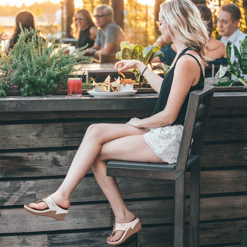 OrthoLift™ Everyday Comfort Wedge Slippers
