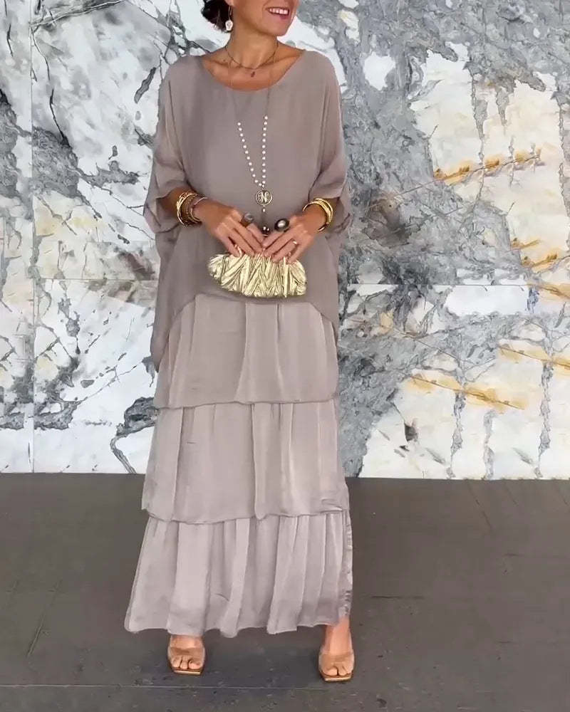 Hylda™ Artistic Loose Maxi Dress