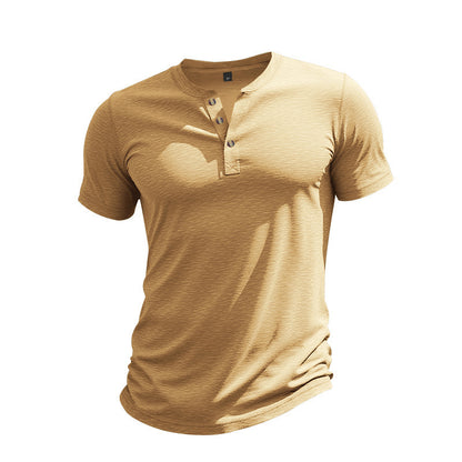Bamura™ RetroFit Henley Tee Shirt
