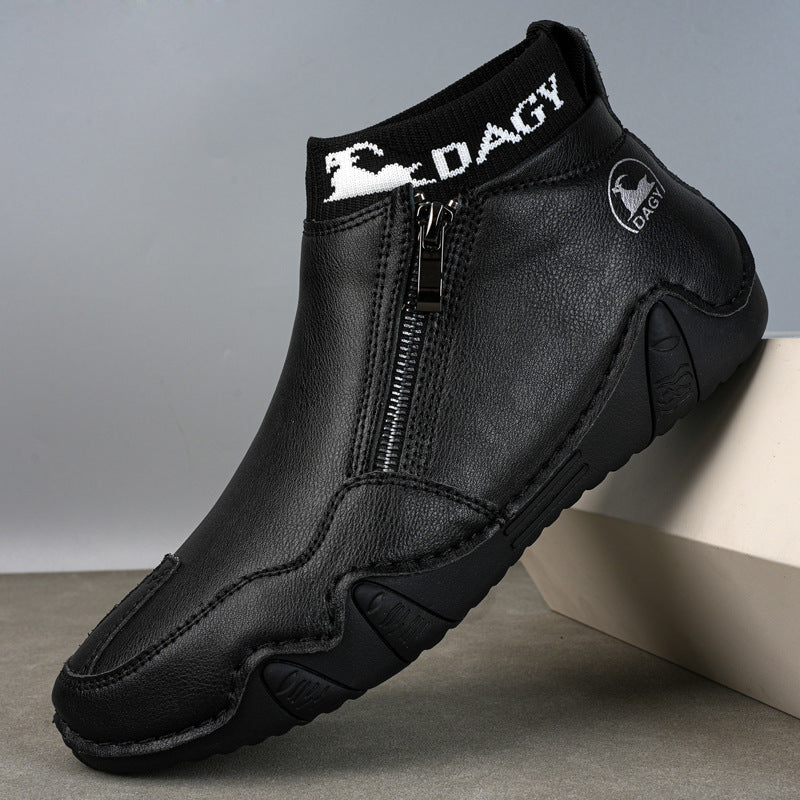 Dagy™ Leather Martin Boots