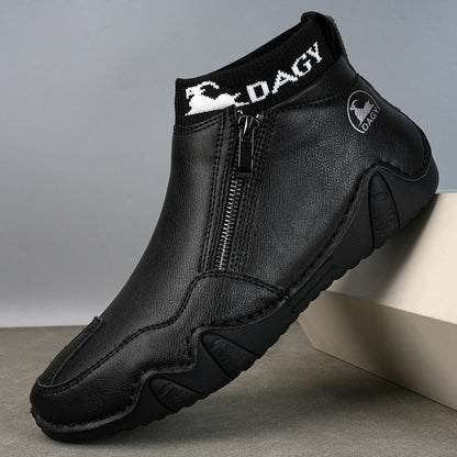 Dagy™ Leather Martin Boots