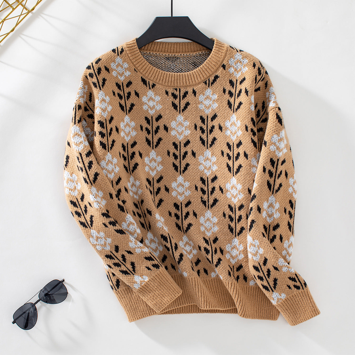 Florensa™ Jacquard Bloom Sweater