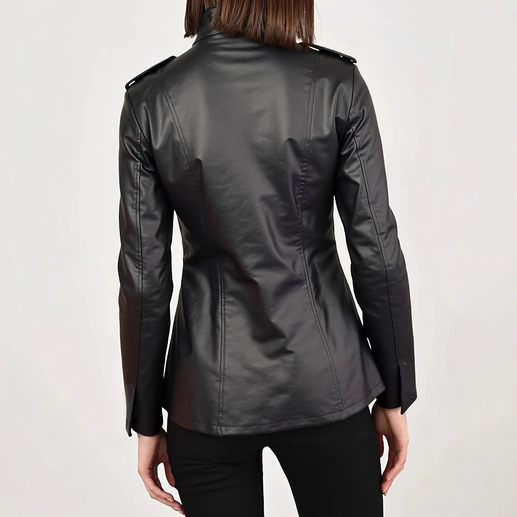 Ravennor™ Distressed Leather Jacket