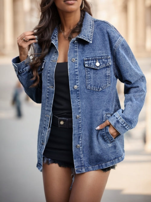 Ladies' Casual Denim Jacket