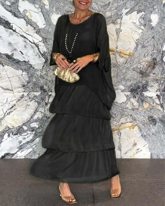Hylda™ Artistic Loose Maxi Dress