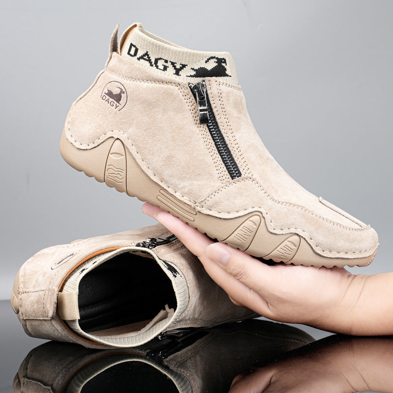 Dagy™ Leather Martin Boots