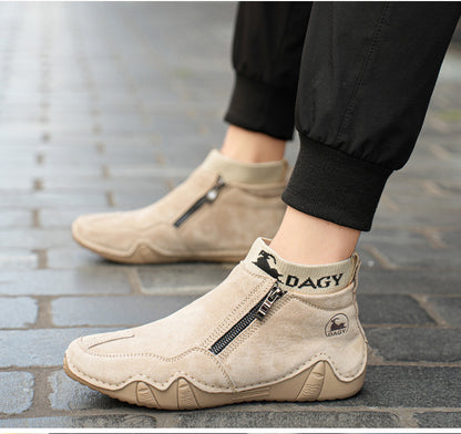 Dagy™ Leather Martin Boots
