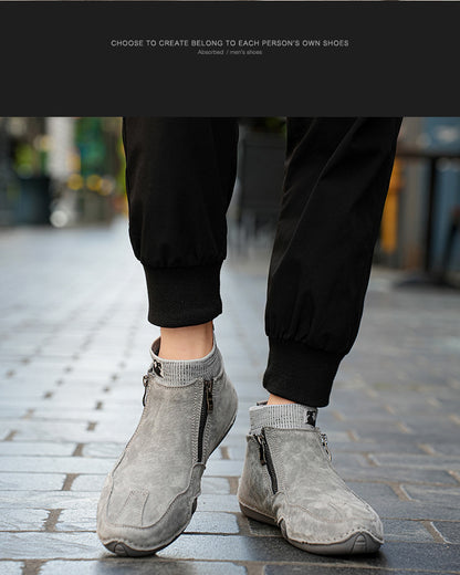Dagy™ Leather Martin Boots