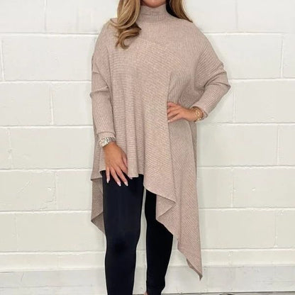 FlowEase™ Asymmetrical Knit Top