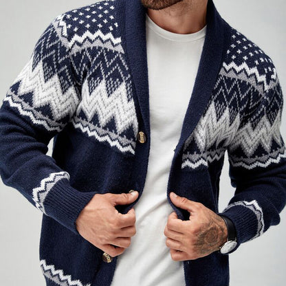 Nordic Heritage Knit Cardigan