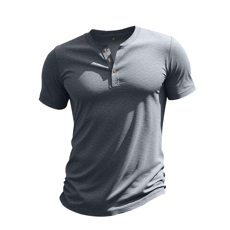 Bamura™ RetroFit Henley Tee Shirt