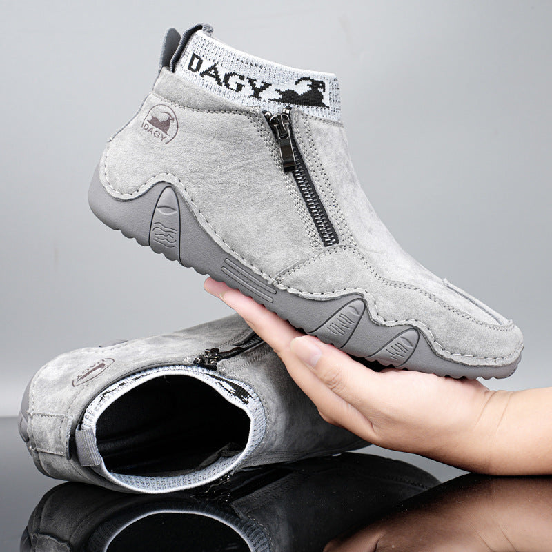 Dagy™ Leather Martin Boots