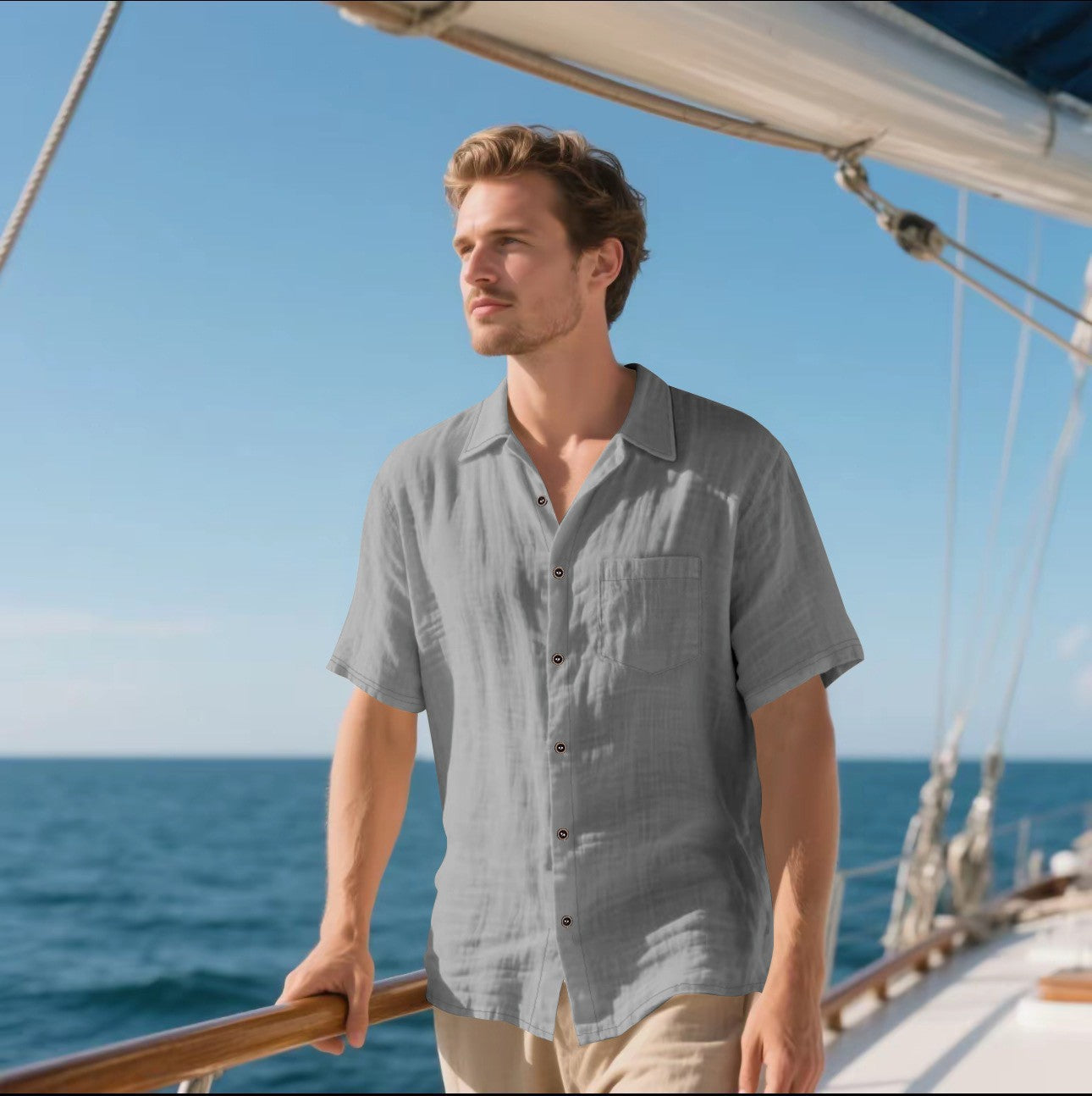 Nomad™ Linen Blend Shirt