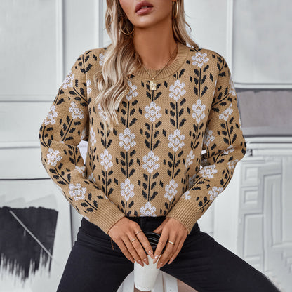 Florensa™ Jacquard Bloom Sweater