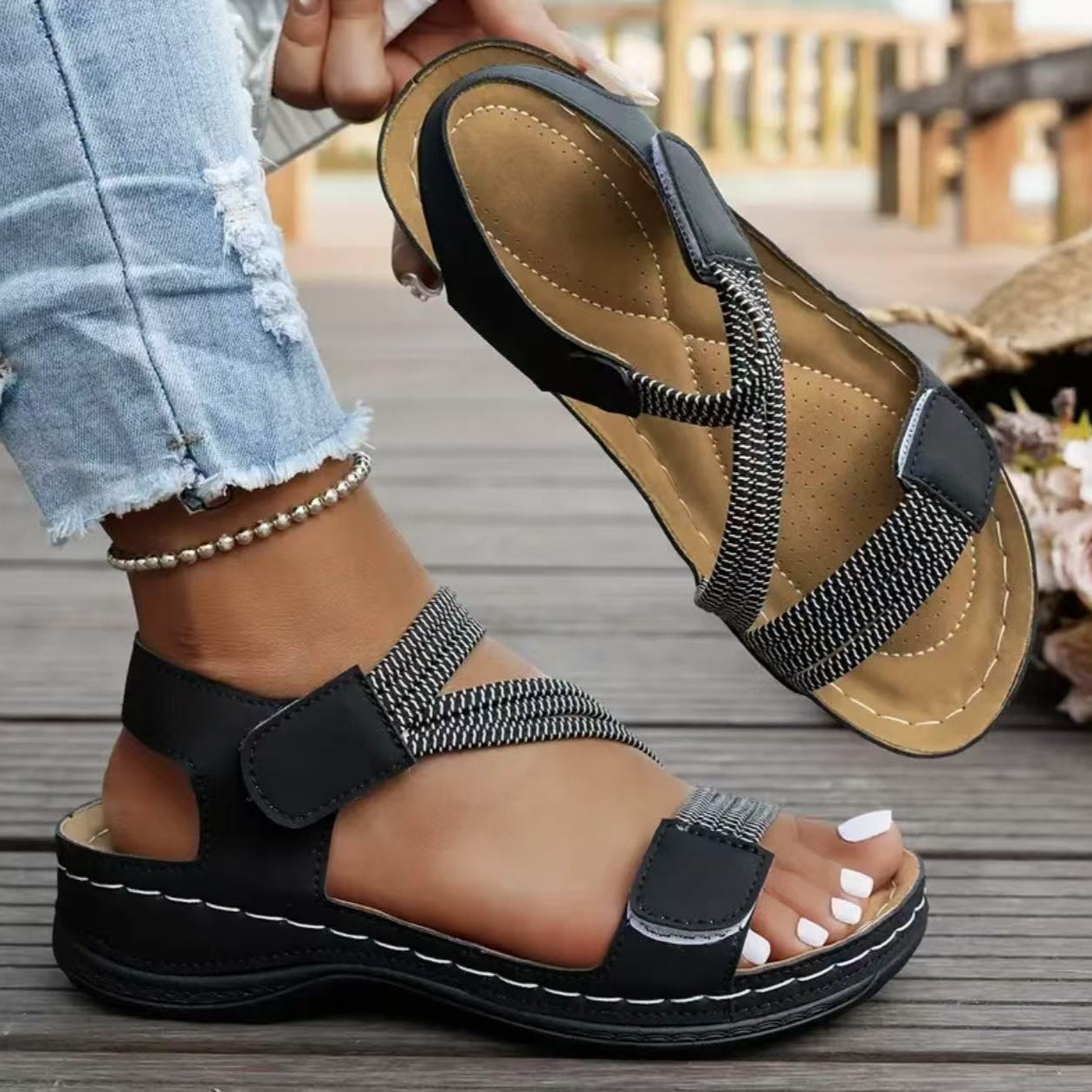 OrthoStride Women’s Lightweight Sports Sandals