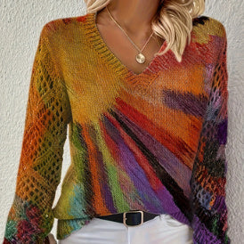 Tatyana - Stylish V-Neck Cardigan