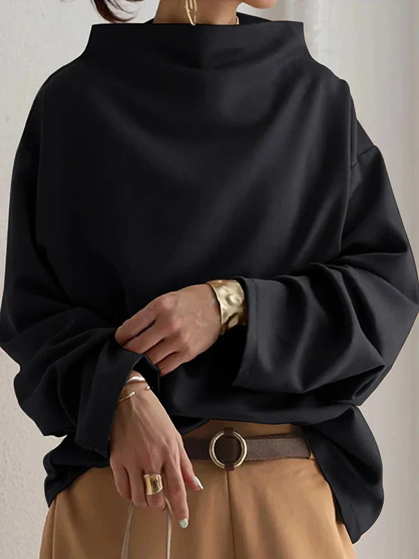 Elly™ High-Neck Soft Knit Top