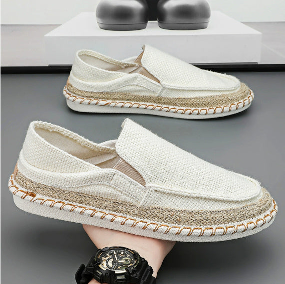 OrthoBreeze™ Retro Slip-On Canvas Loafers