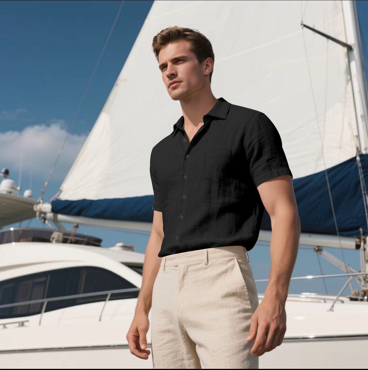 Nomad™ Linen Blend Shirt