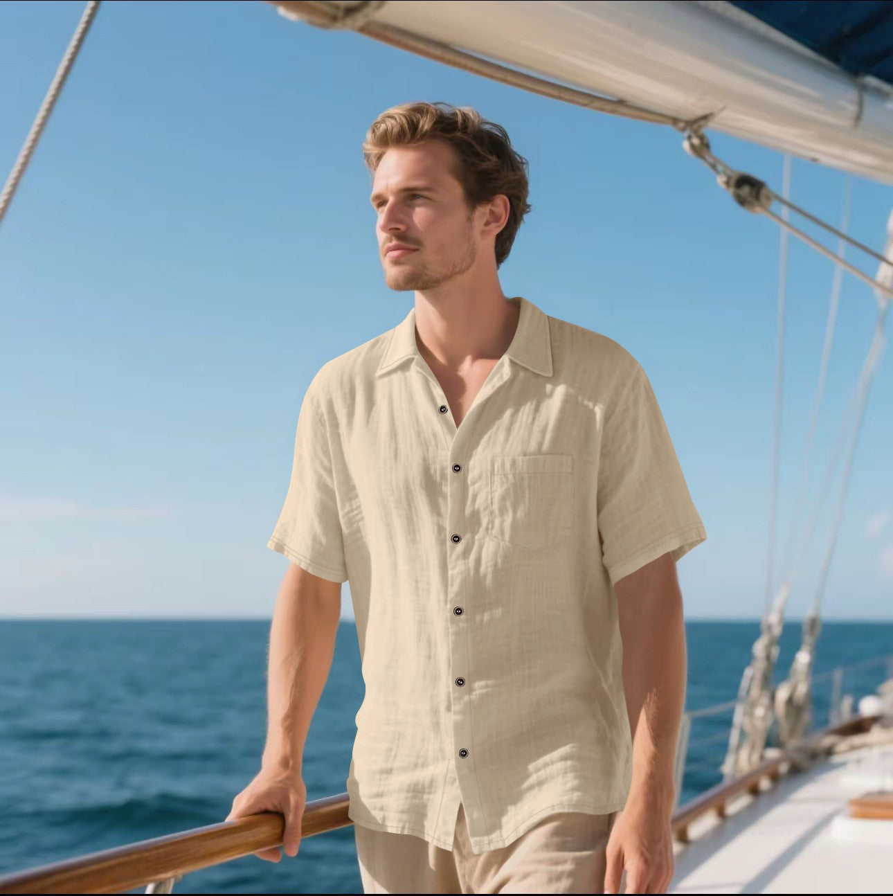 Nomad™ Linen Blend Shirt