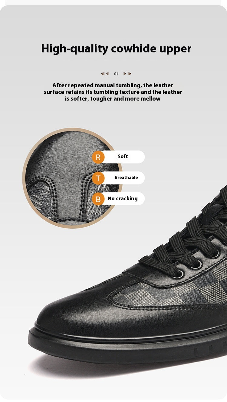 ZenTread™ Plaid Relief From Oxfords