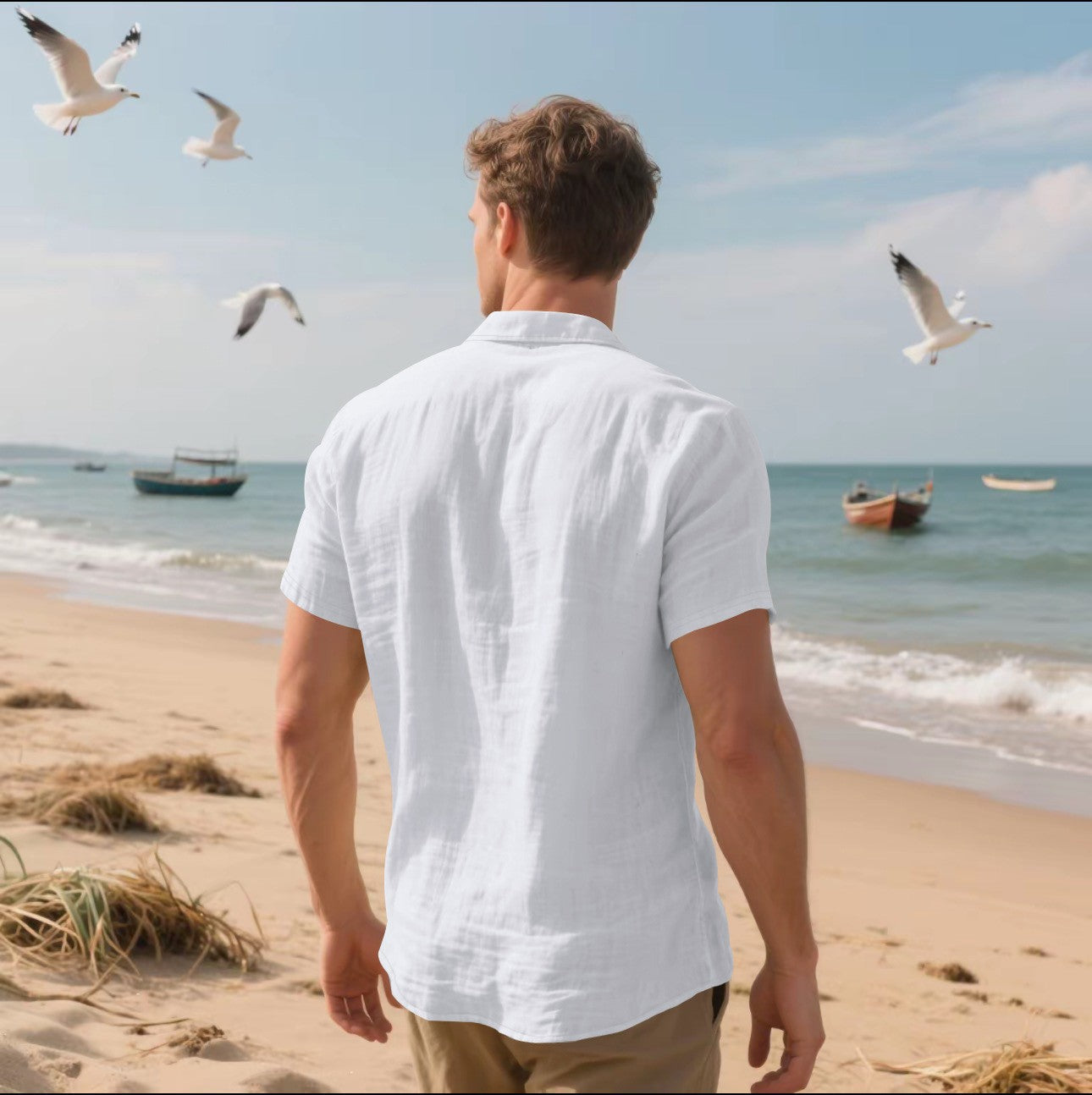 Nomad™ Linen Blend Shirt
