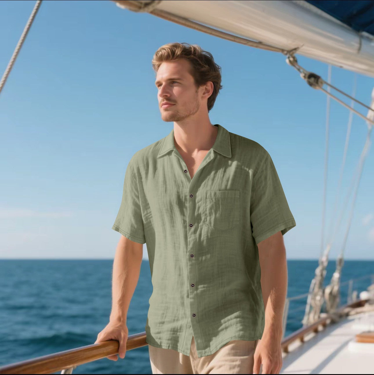 Nomad™ Linen Blend Shirt