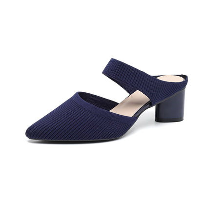 Casual Simple Pointed Toe Shallow Mouth Women's High Heels