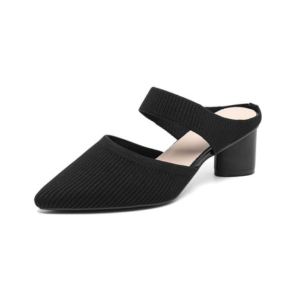 Casual Simple Pointed Toe Shallow Mouth Women's High Heels