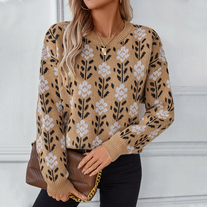 Florensa™ Jacquard Bloom Sweater