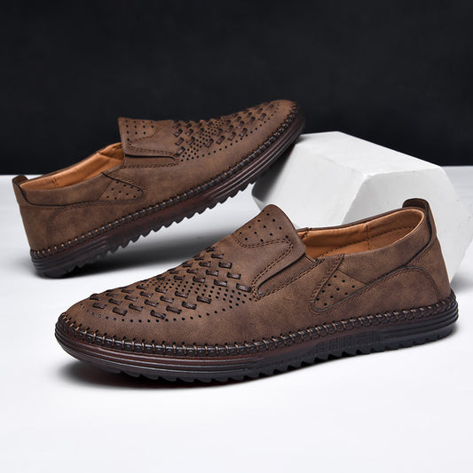 Men's Versatile Outdoor Casual Leather Shoes