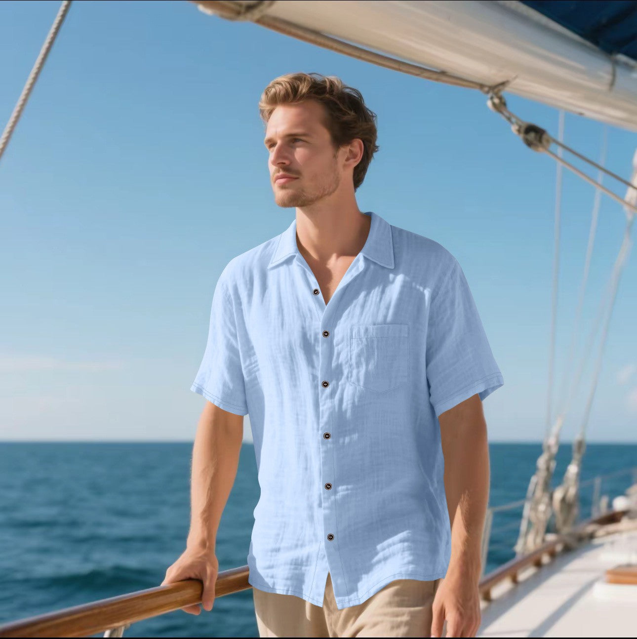 Nomad™ Linen Blend Shirt