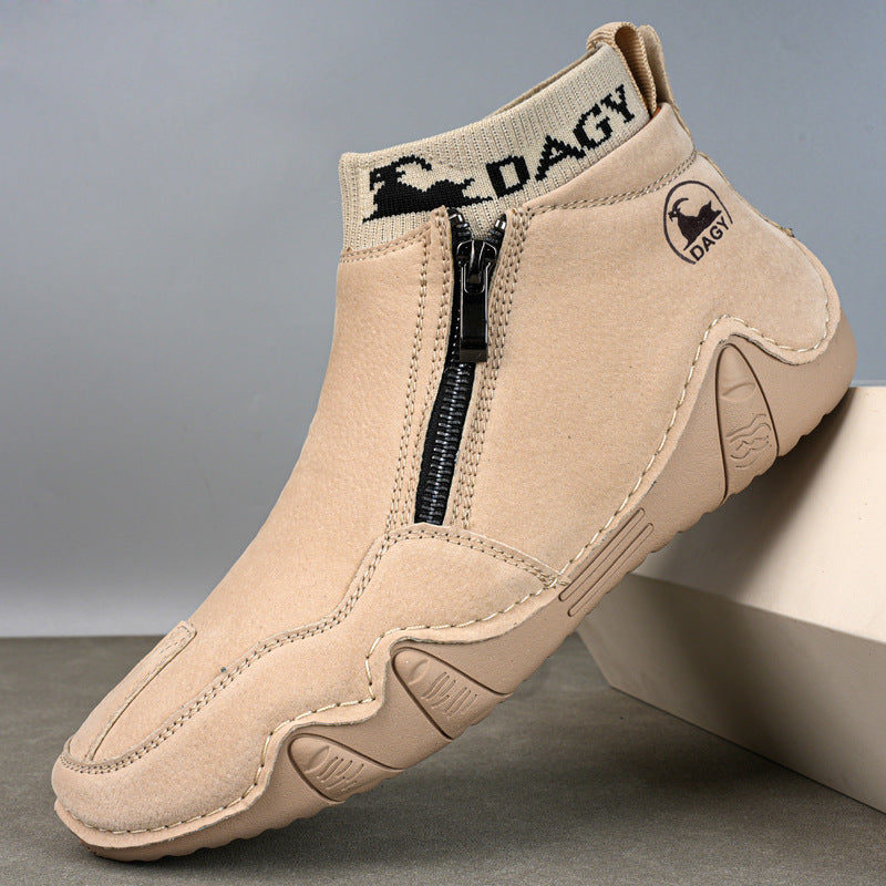 Dagy™ Leather Martin Boots