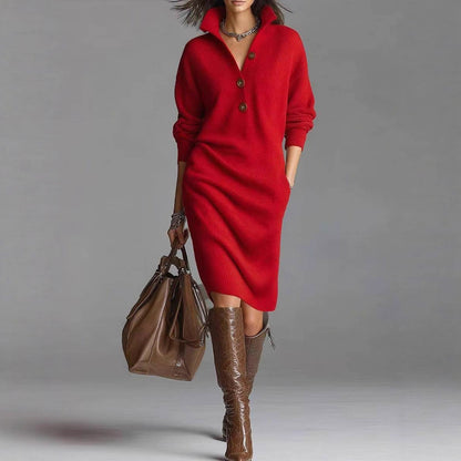 Kaylin™ Stylish Long-Sleeve Dress