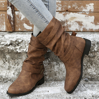 Beltoria™ Vintage Martin Belt Buckle Boots