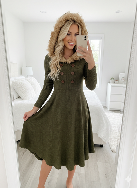 Christmas Women's Vintage Patchwork Dress