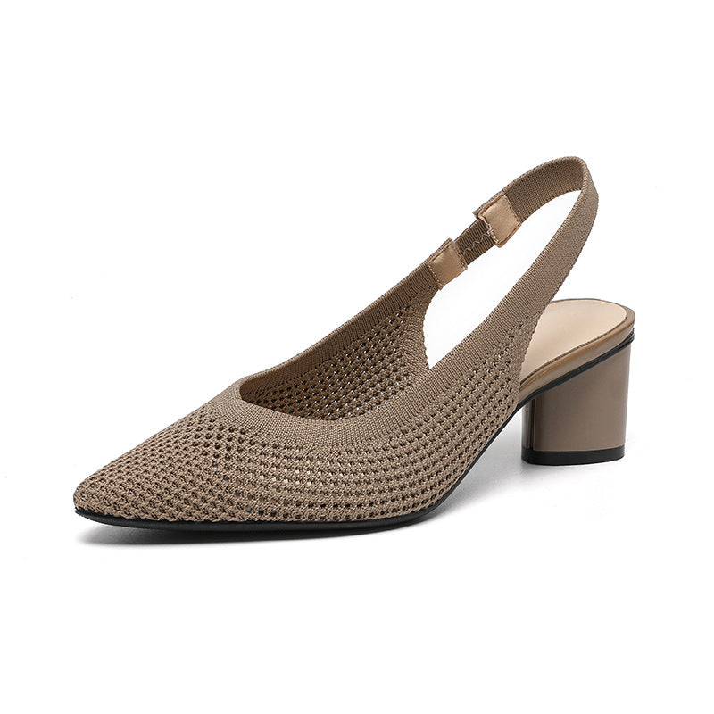 SerenaStep Comforts Closed Toe Relief Sandals – Backless Support for Happy Feet