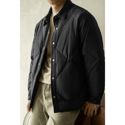 Down Jacket Men's New Winter Rhombus