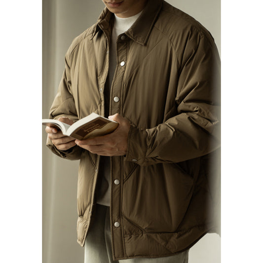 Down Jacket Men's New Winter Rhombus