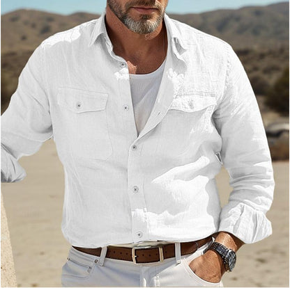 ALVIN - Leisure Shirt 100% Bio