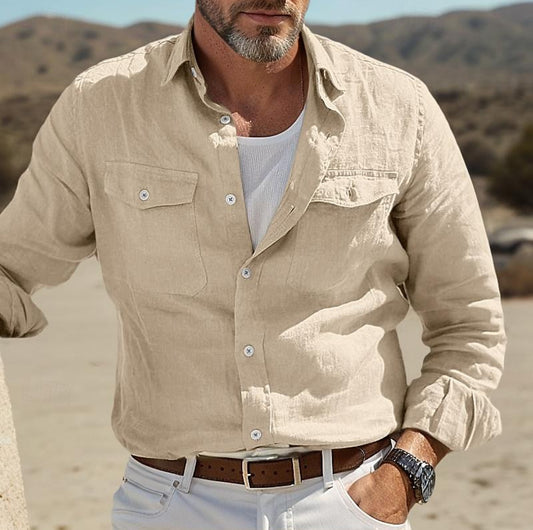 ALVIN - Leisure Shirt 100% Bio