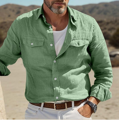 ALVIN - Leisure Shirt 100% Bio