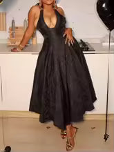 Luméa™ Jacquard Elegance Gown