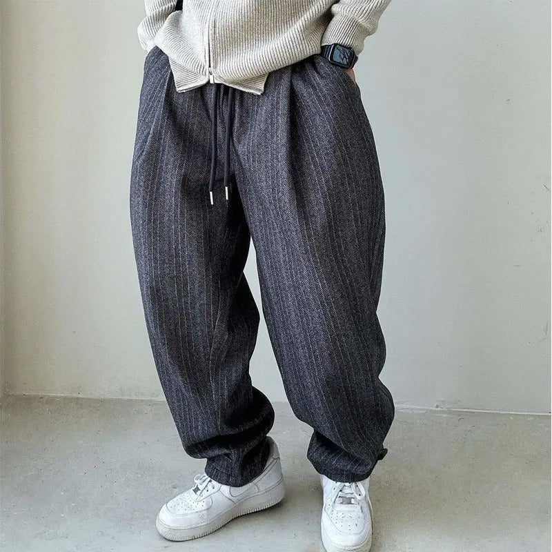 UrbanEase™ Wide-Leg Harem Pants
