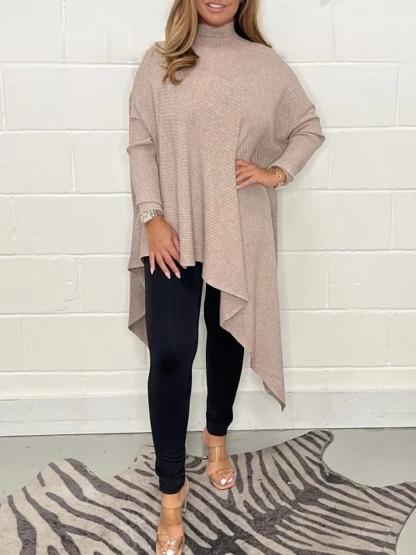 FlowEase™ Asymmetrical Knit Top
