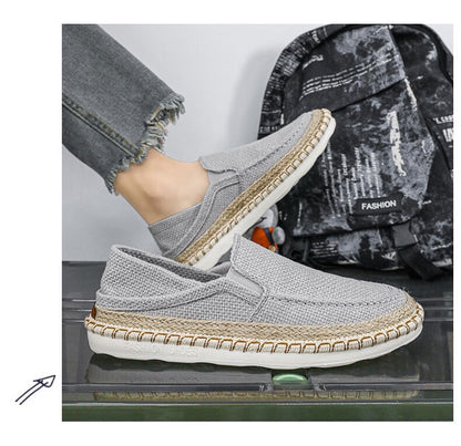 OrthoBreeze™ Retro Slip-On Canvas Loafers
