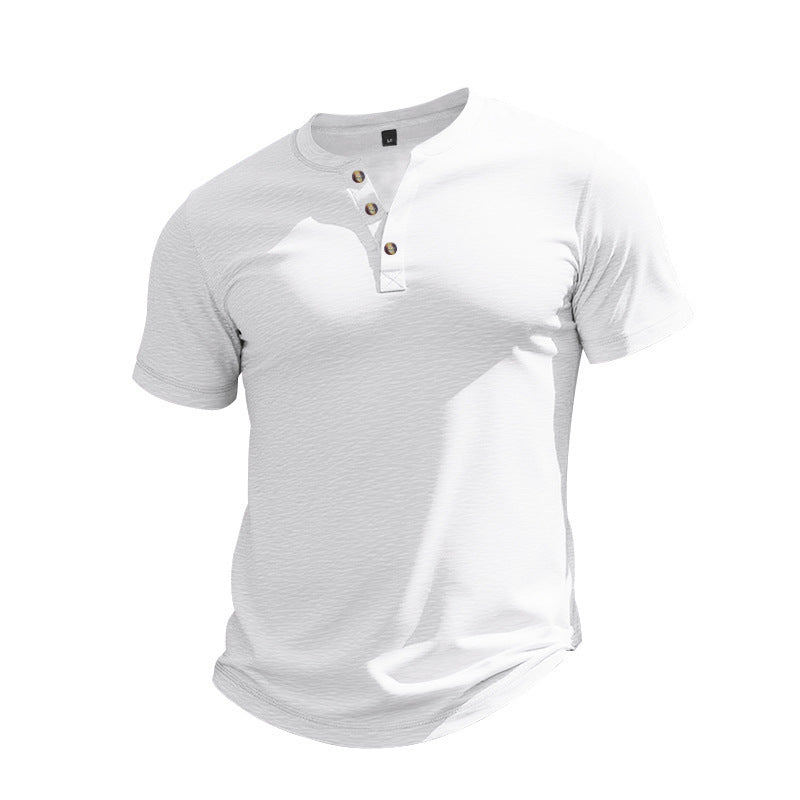 Bamura™ RetroFit Henley Tee Shirt