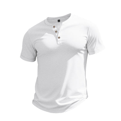 Bamura™ RetroFit Henley Tee Shirt