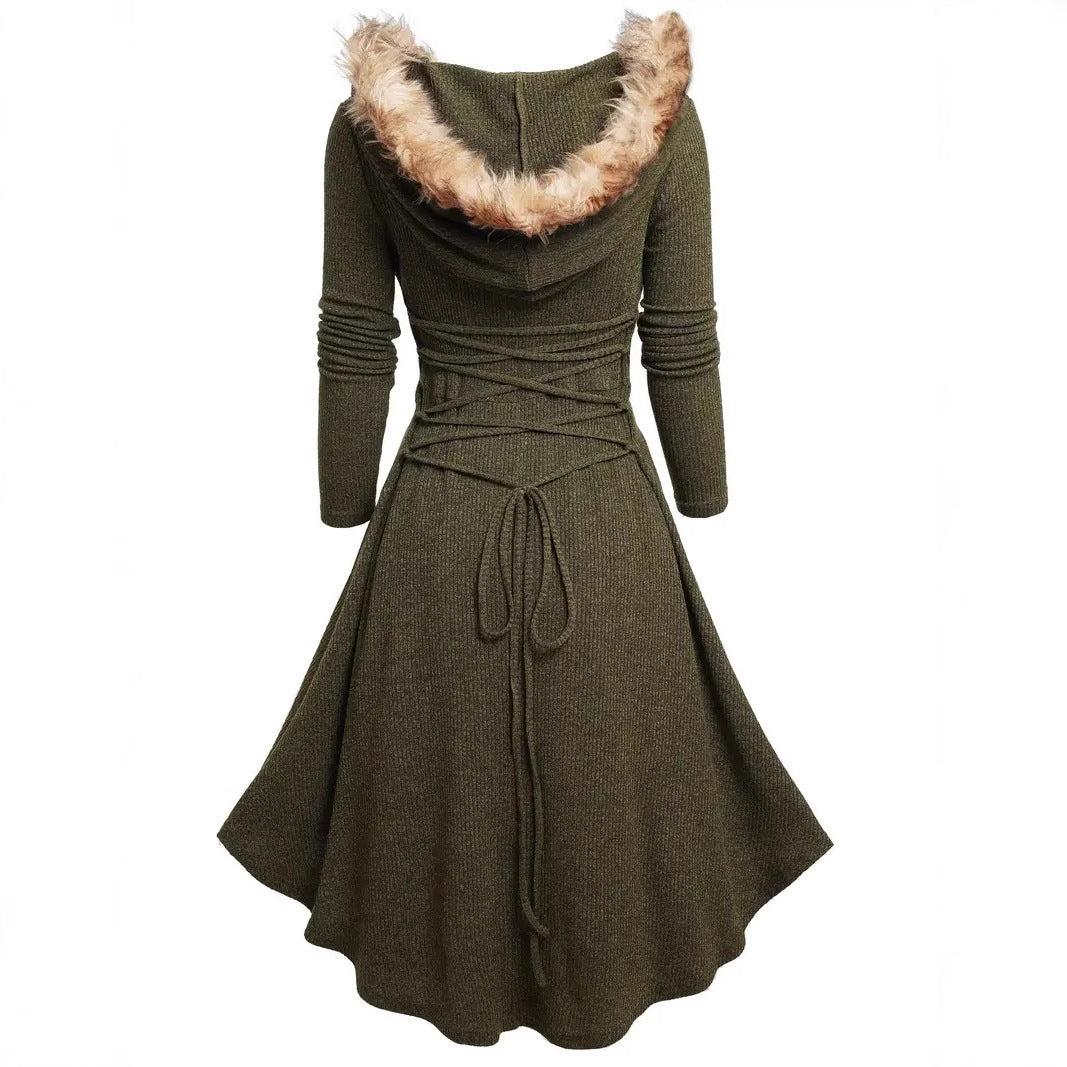 Christmas Women's Vintage Patchwork Dress
