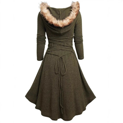 Christmas Women's Vintage Patchwork Dress
